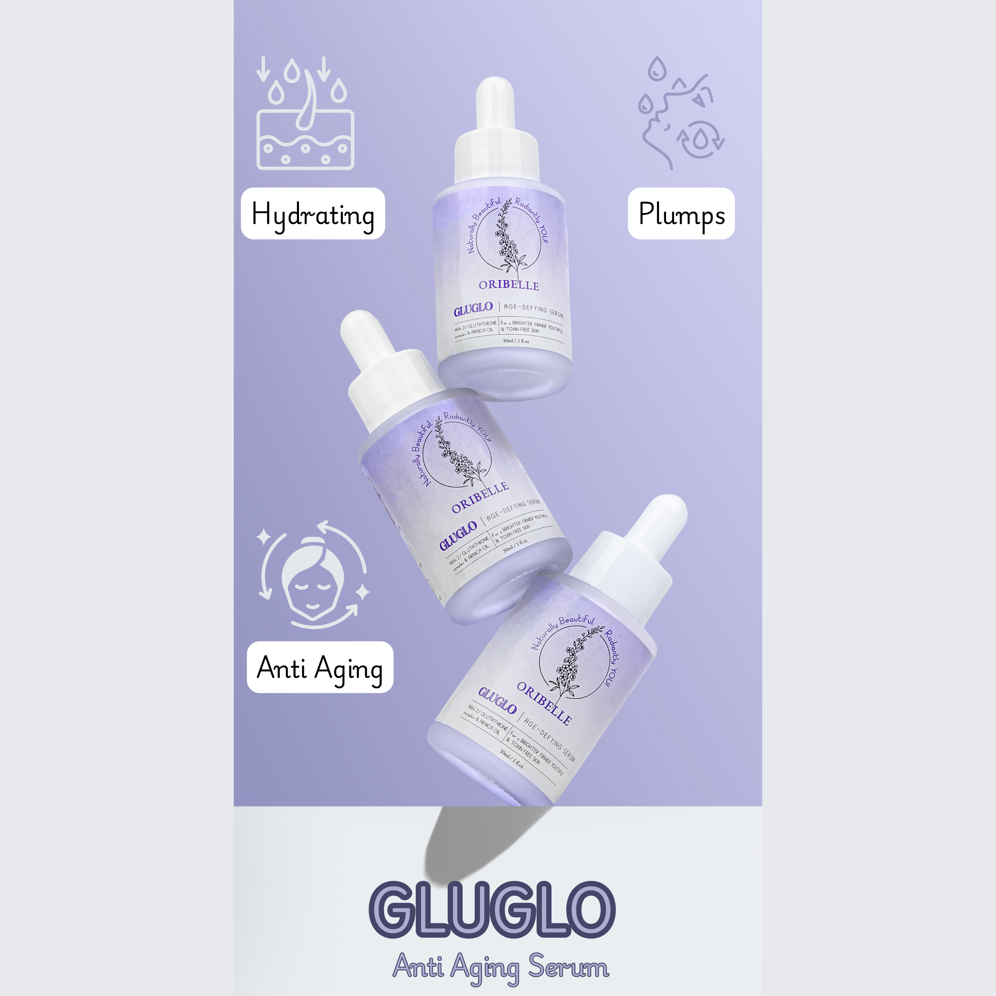 GLUGLO (2% Glutathione + Arnica Oil Extract)