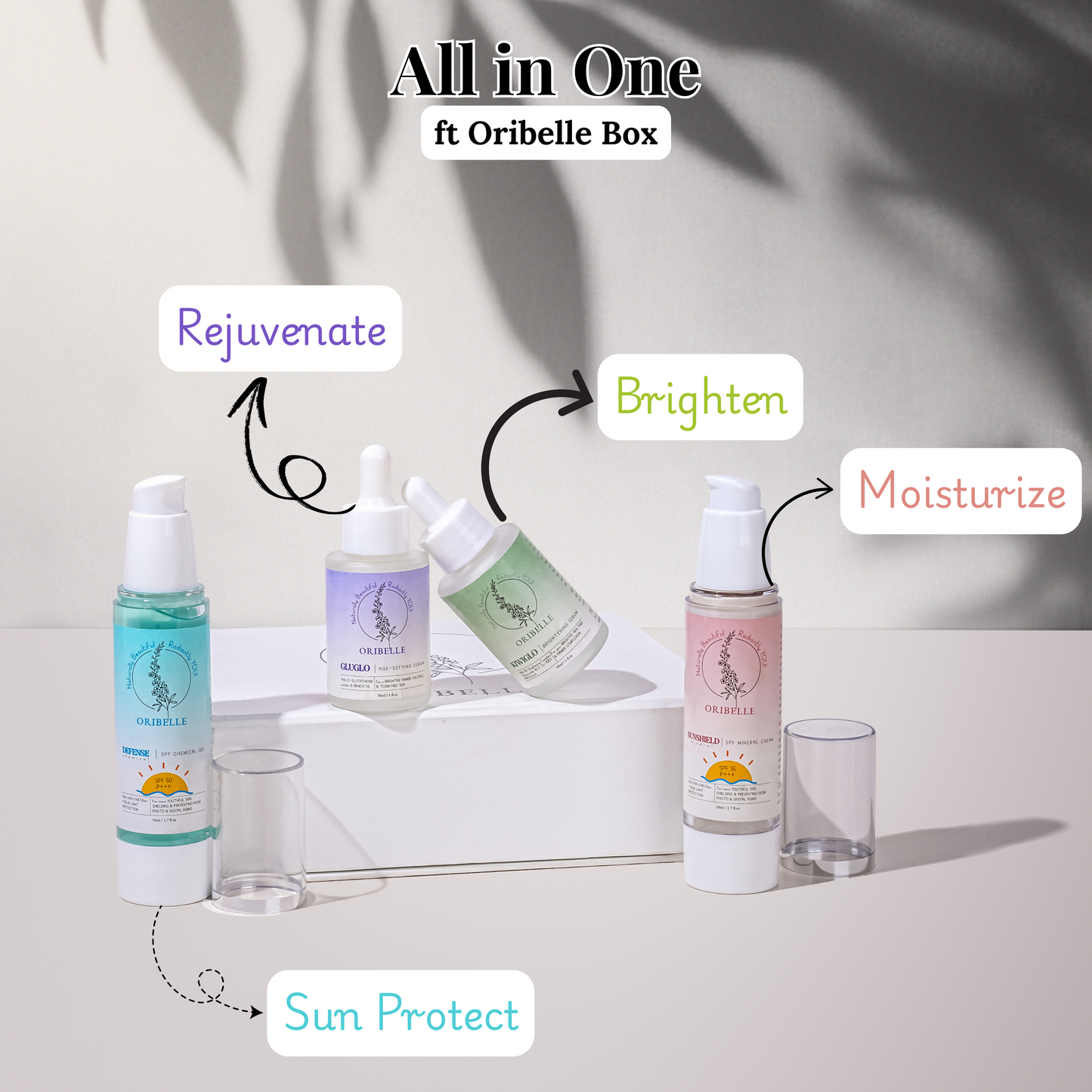 Oribelle Box | Glow, Hydrate & Rejuvenate